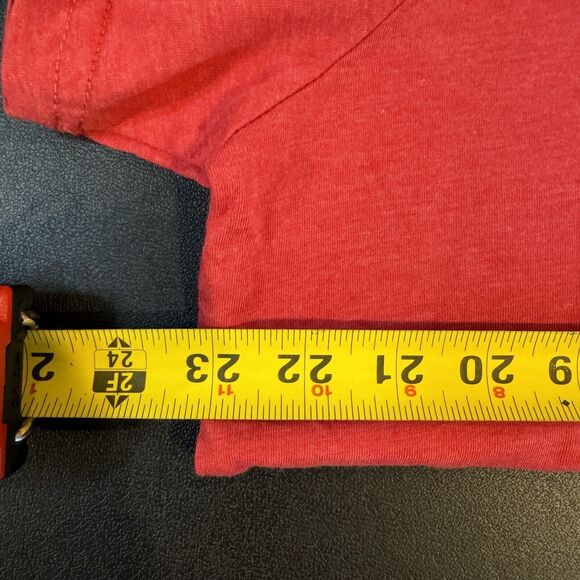 Tom & Jerry T-Shirt 2XL Red Distressed Graphic Short Sleeve Crew Neck Cartoon - Picture 6 of 6